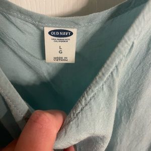 Old navy blue tank top